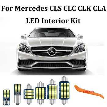 

100% Error Free LED bulb Interior Ligh Kit For Mercedes Benz CLS CLC CLK CLA Class W218 W219 W208 C208 W209 C209 A209 C117 CL203