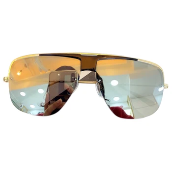 

Luxury Square Sunglasses Women Metal Half Frame Sun Glasses Brand Design Female Shades Ladies Fashion Trending Eyeglasses UV400
