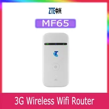 ZTE – routeur Wifi 3G sans fil MF65 + Pocket Mifi, 21.6Mbps, débloqué, PK MF60 MF61 MF62