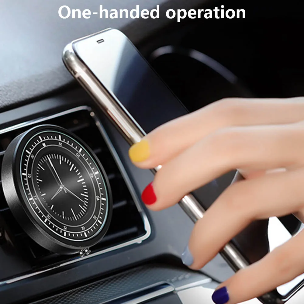 Автомобильный магнитный держатель часы Air Vent Телефон для передней панели Поддержка Стенд Многофункциональный Автомобильный держатель для менее 8 дюймов смарт-устройств