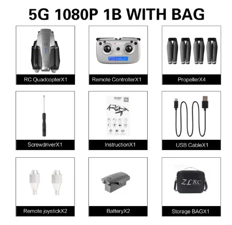 Фиолетовый SG907 GPS Drone with 4K HD Adjustment Camera Wide Angle 5G WIFI FPV RC Quadcopter Professional Foldable Drones - Цвет: Фиолетовый