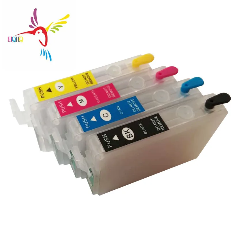 Cartucho de tinta recargable para impresora Epson NX420, T22, TX120,  TX420W, Workforce 320, 4 unids/set por juego|Kits de recarga de tinta| -  AliExpress