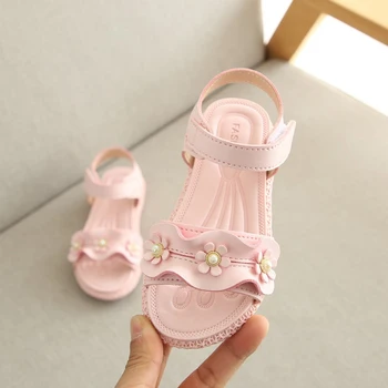 

Girls sandals Summer kids shoes Lovely Flower Shoes Fashion Girl Sandals Magic baby shoes for kid Summer