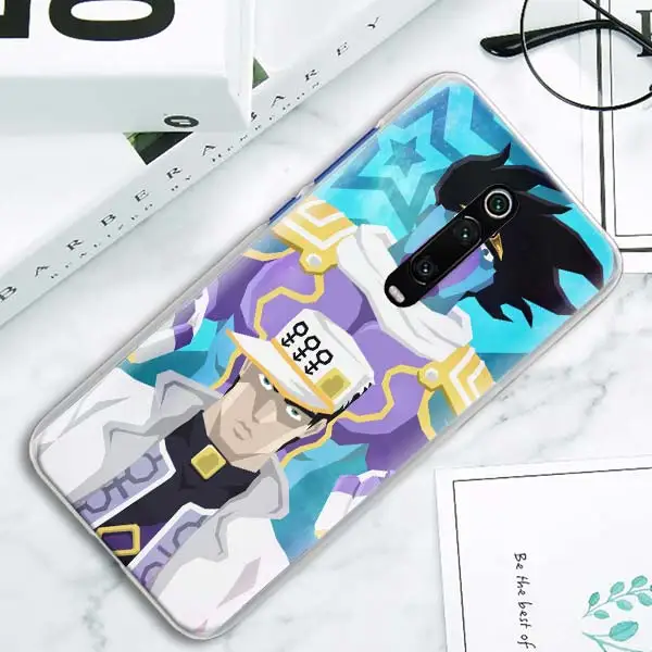 H03 JOJO 39 s Необычные Приключения японского аниме чехол для Xiaomi A1 A2 Lite A3 CC9 CC9E 9 Pro 8 Lite 5X 6X Play Poco F1 жесткий Pho - Цвет: H03