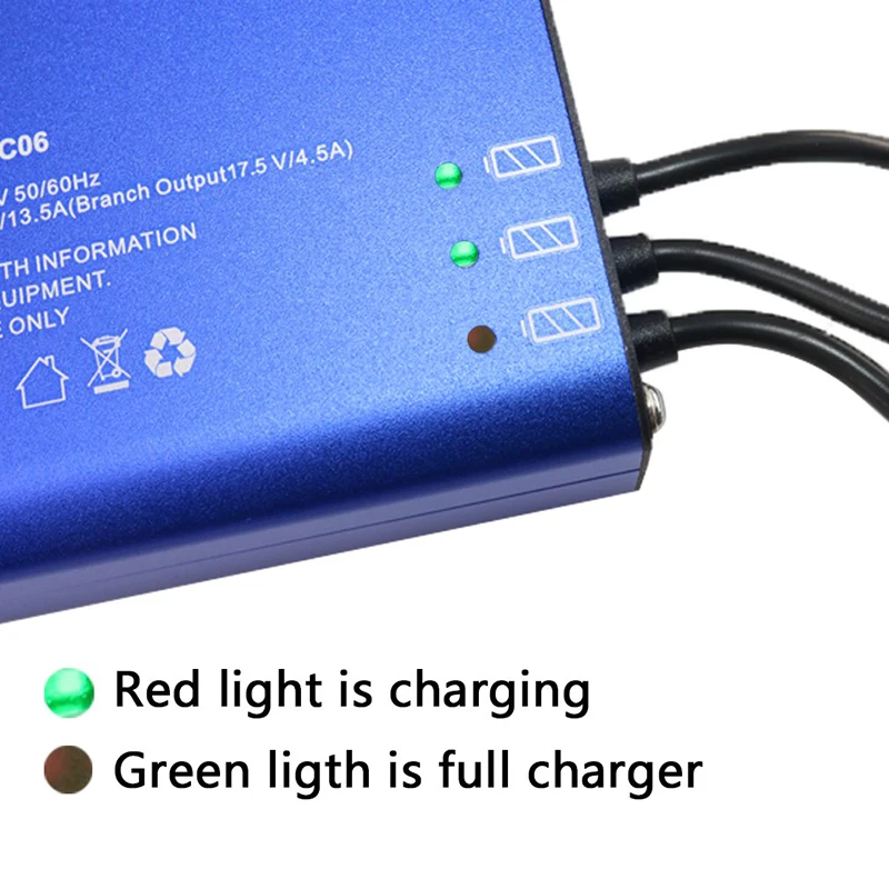 4 in 1 Battery Charger for DJI Phantom 3 Standard Professional Advanced SE Drone Battery Transmitter Charger Parallel Power Hub
