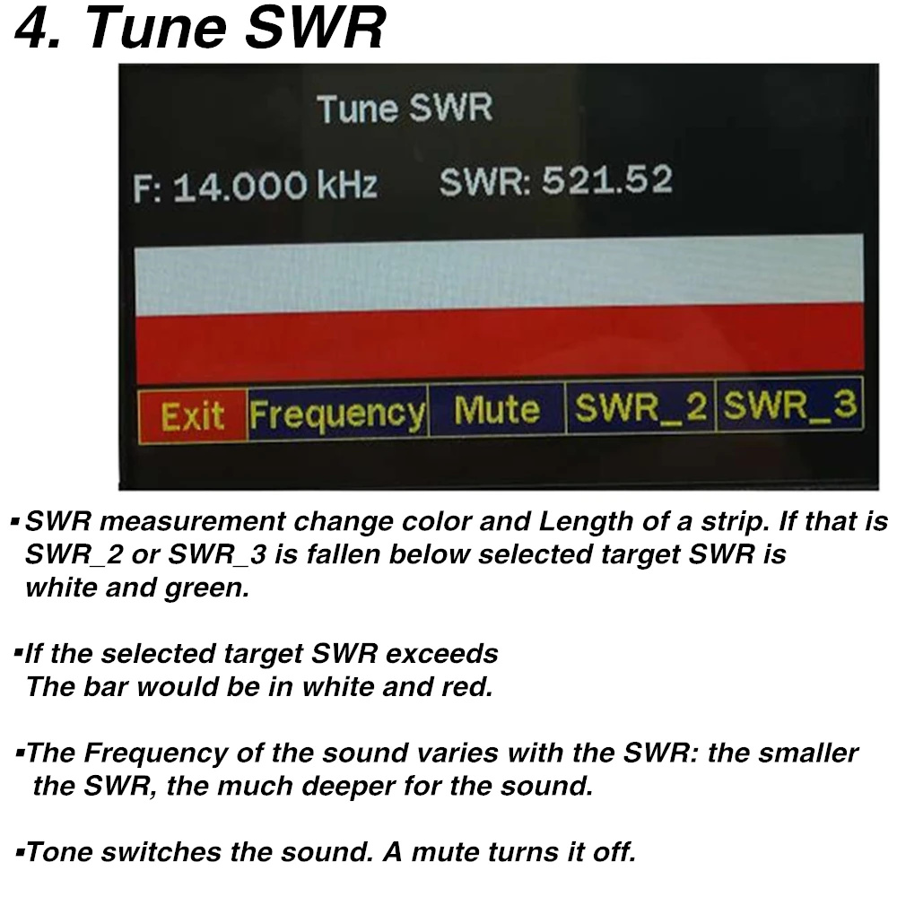 100% Оригинальный анализатор SWR антенны MiniI1300 HF/VHF/UHF антенный 4 3 &quotсенсорный ЖК