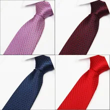 Галстук мужской полиэстер пряжа жаккард строгая Деловая одежда 8 см мужской корейский стиль английский брак узкий галстук настраиваемый