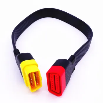 

16 Pin OBD2 Automotive Diagnostic Extended Connecting Cable Male to Female for LAUNCH X431 Pro Pro3 Easydiag 3.0 V/V+ Mdiag