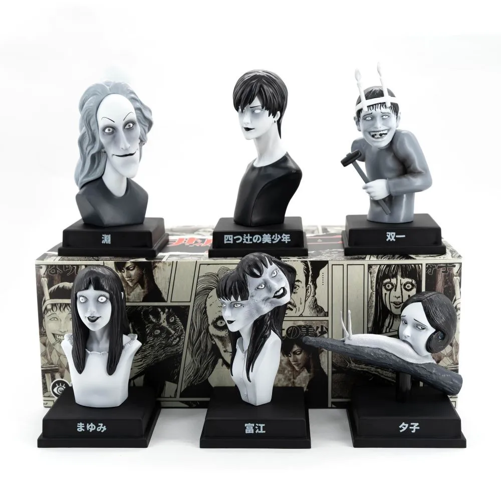 Оригинальные фигурки аниме 5 дюймов супер 7 Unbox Junji Ito коробка для загадок