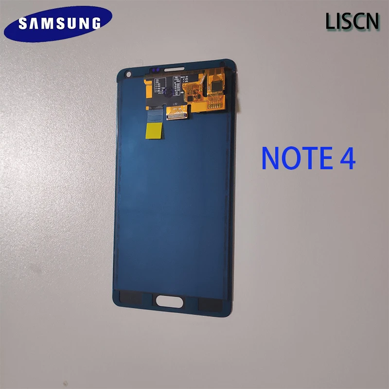 Оригинальный ЖК-дисплей для SAMSUNG Galaxy Note 4 N910 N910C N910A N910F N910H сенсорный экран