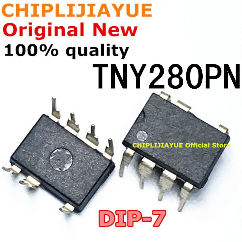 Новый и оригинальный чипсет IC TNY280PN DIP7 TNY280P TNY280 DIP-7 10 шт. | Электронные компоненты