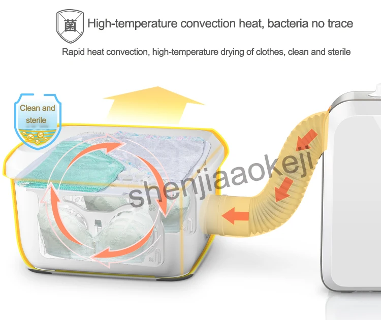 Бытовая белая сушилка машина для одежды быстросохнущая сушилка для одежды 180 минут синхронизации сушки осушения 220 В 730 Вт 1 шт