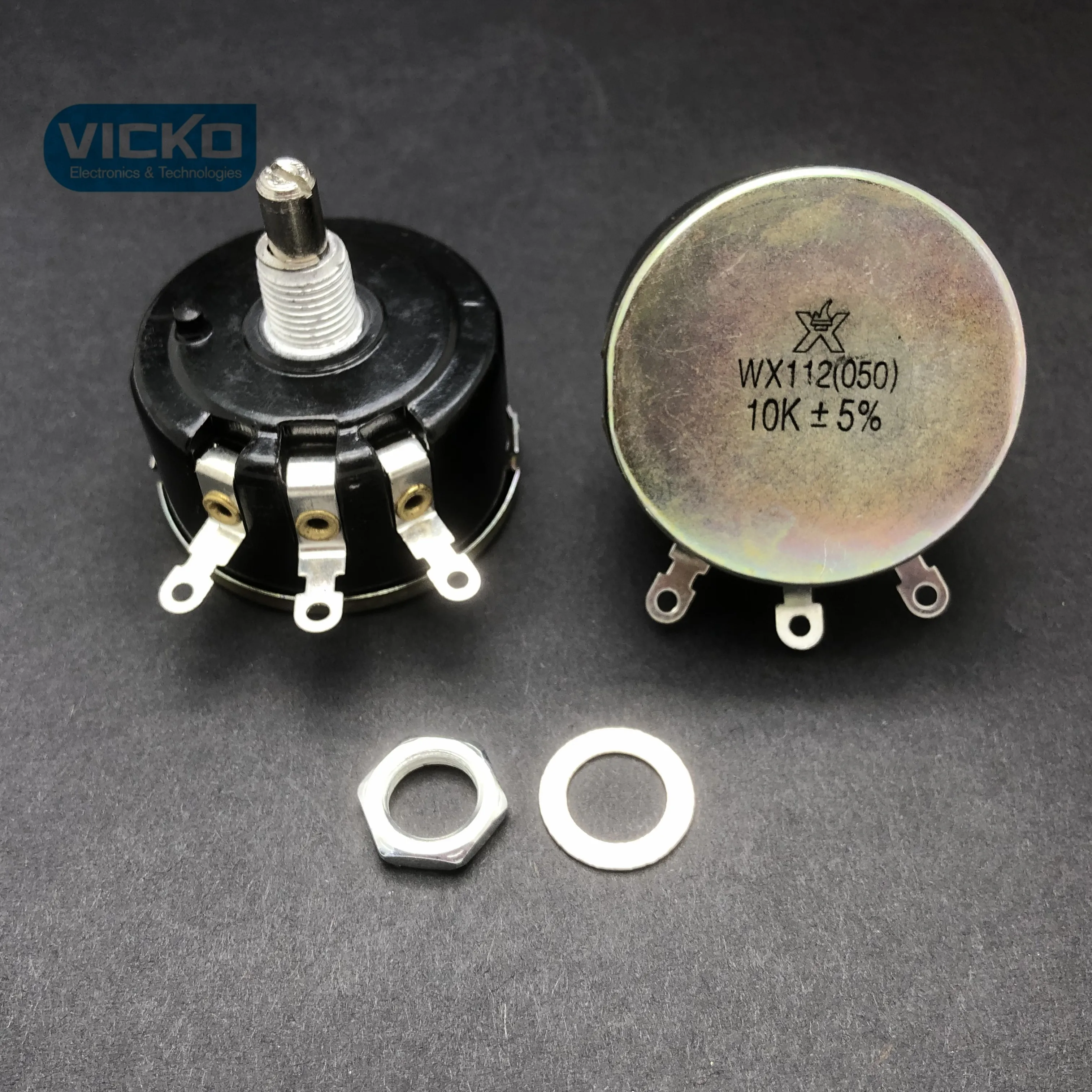 [YK] WX112 WX050 15K 22K 33K 47K 5W потенциометр с регулируемым сопротивлением переключатель |