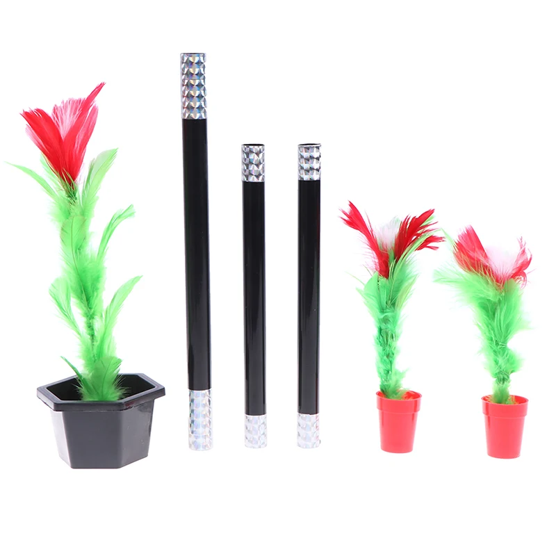 1 Set Magic Tricks Toys Magic Wand To Flower Easy For Adults Kids Show Prop Toys For Boys Magic Trick Fun For Children