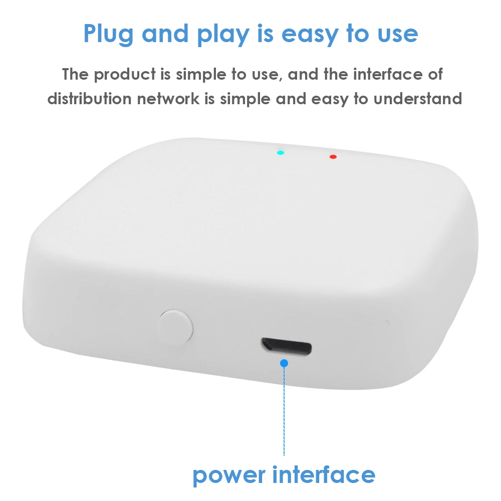 Tuya Wifi Bridge Wireless Wifi Gateway 2.4G Smart Life APP Remote Control Device