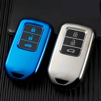 Cover chiate/telecomando per Honda Civic City Vezel Accord HR-V CRV Polit Jazz Jade Crider Odyssey Auto Full Remote Protector