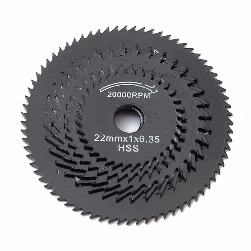 6pcs HSS Circular Saw Cutter Mini Rotary Drill Cutting Tools For Metal Wood milling and processing