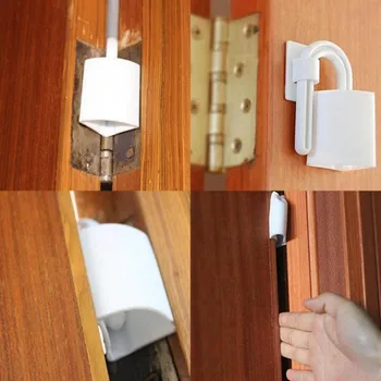 

2Pcs Safety Door Lock Children Protection Safety Locks Security Baby Locks