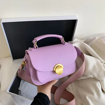 

PU Leather Sac A Main Femme Crossbody Bags For Women 2020 Summer Small Shoulder Handbags Female Chain Bag with handle