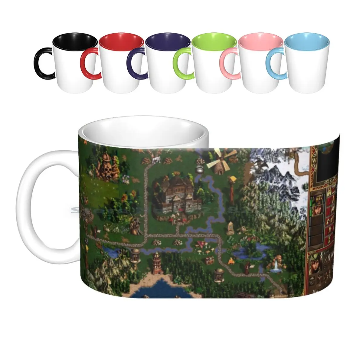 Heroes Of Might & Magic Iii Tazze In Ceramica Tazze Da Caffè Tazza Da Tè Al Latte Heroes Might Magic 3 3Do Kyrre Heroes 3 Heroes Of Might Magic