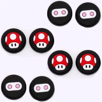 

Gamepad Silicone Analog Thumb Stick Grips Cap Joystick Cover For Nintend Switch NS Joy Con Controller Handle JoyCon Case Skin