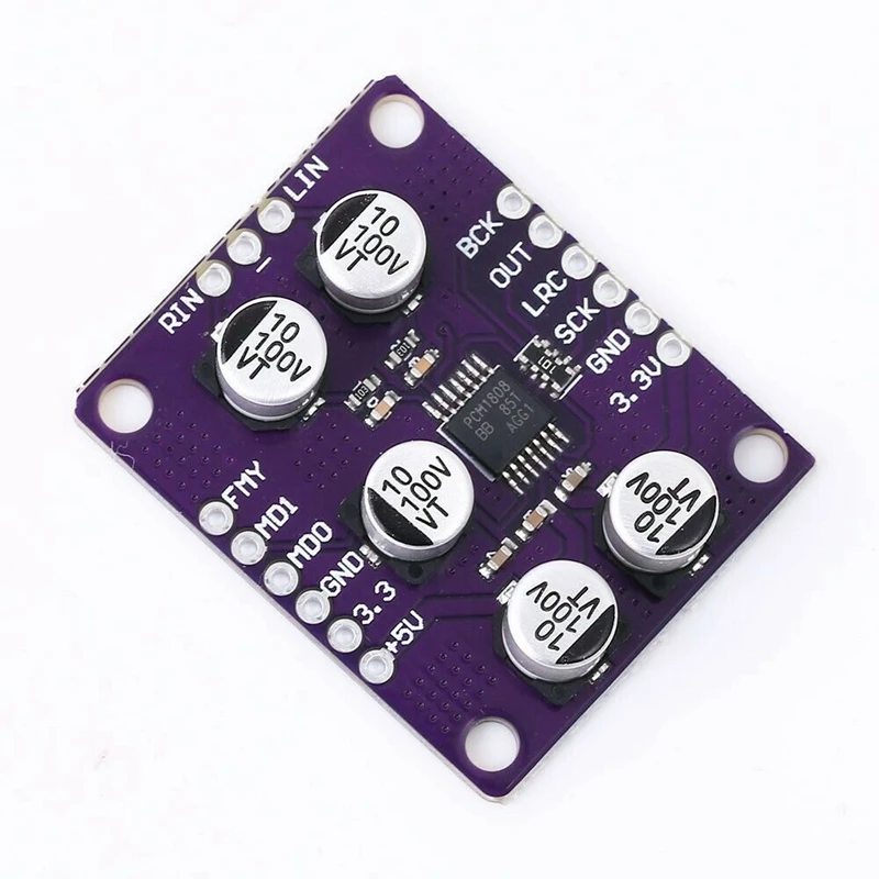 24Bit усилитель Pcm1808 аудио стерео АЦП одноконечный аналоговый плеер декодер плата модуль