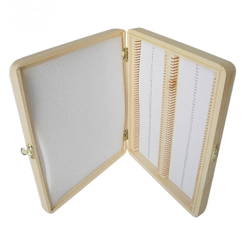 

Деревянная коробка, 100 шт., коробка для нарезки, коробка для нарезки патологии, эксперимент по обучению биологии