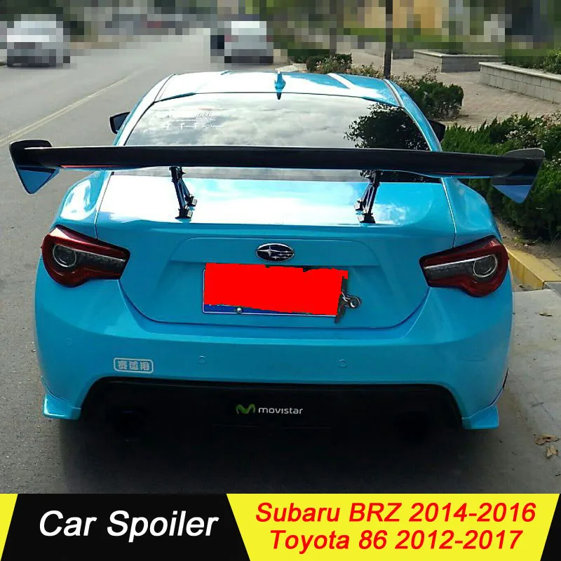 Спойлер из углеродного волокна для subaru brz toyota 86 высококачественное украшение в виде хвостового крыла большой спойлер для subaru brz и toyota GT86