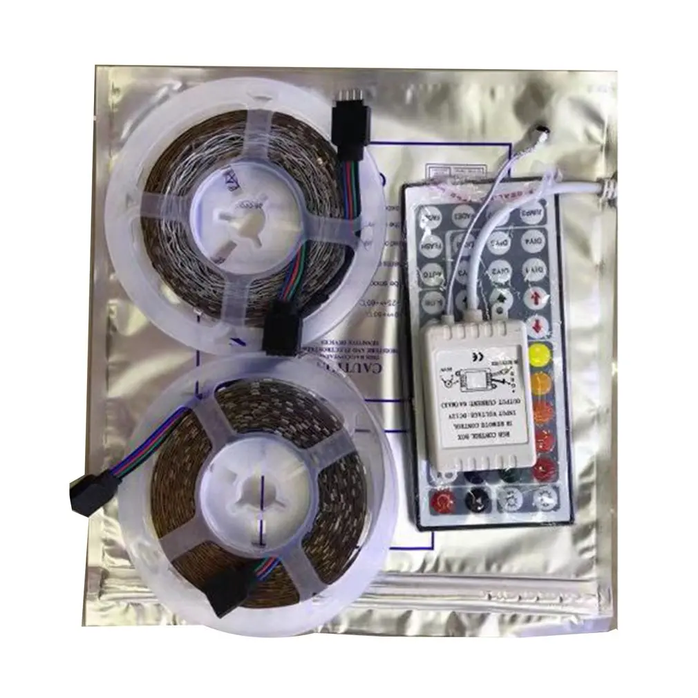 1 комплект 2x5 м/1 рулон Профессиональный 600 светодиодный s 3528 SMD RGB длинный срок службы светодиодный супер яркий гибкий светильник DC 12 В