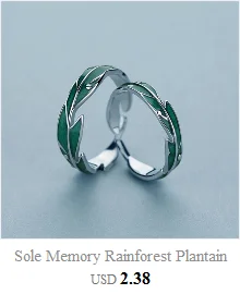 Sole Memory Cool Fresh Literary Twig Simple Cute 925 Sterling Silver Female Resizable Opening Rings SRI433