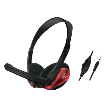 

Professional Children's gaming headset for Computer Gaming Headphones with microphone Adjustable Bass Stereo PC Wired Headset