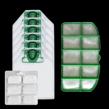 

Dust Bag Filter Scented Sheets Kit For Vorwerk/Kobold VK 200 Vacuum Cleaner Tool