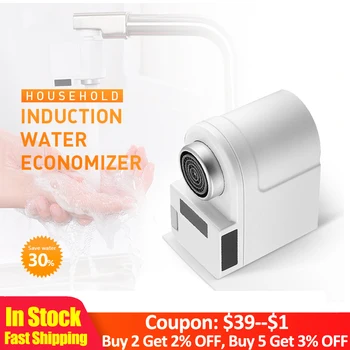 

Induction Water Saver overflow smart faucet sensor Infrared water energy saving device Kitchen Nozzle Tap Household Instant use