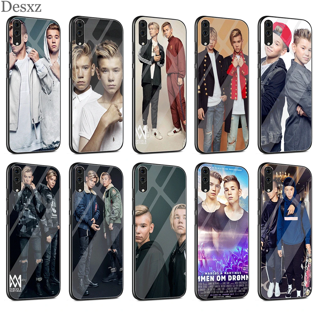 Phone Case Glass For Huawei Honor Mate 20 7A Pro 9 10 P30 P20 P10 Lite Y6 Y9 8X Cover Marcus Og Martinus |