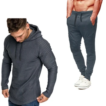 

2019 summer ultra-thin breathable heat fast new hot old brand street hip-hop fashion sportswear men's comfortable casual suit