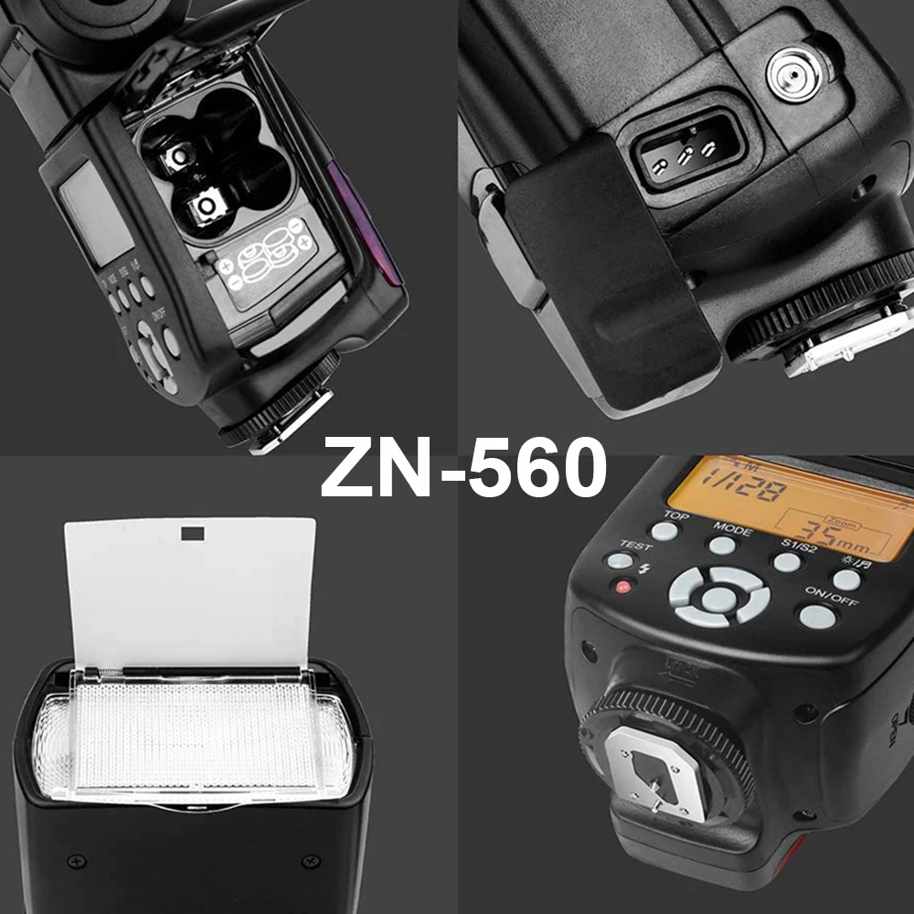 ZN-560 Вспышка Speedlite для всех известный бренд Камера s цифровой с Стандартный