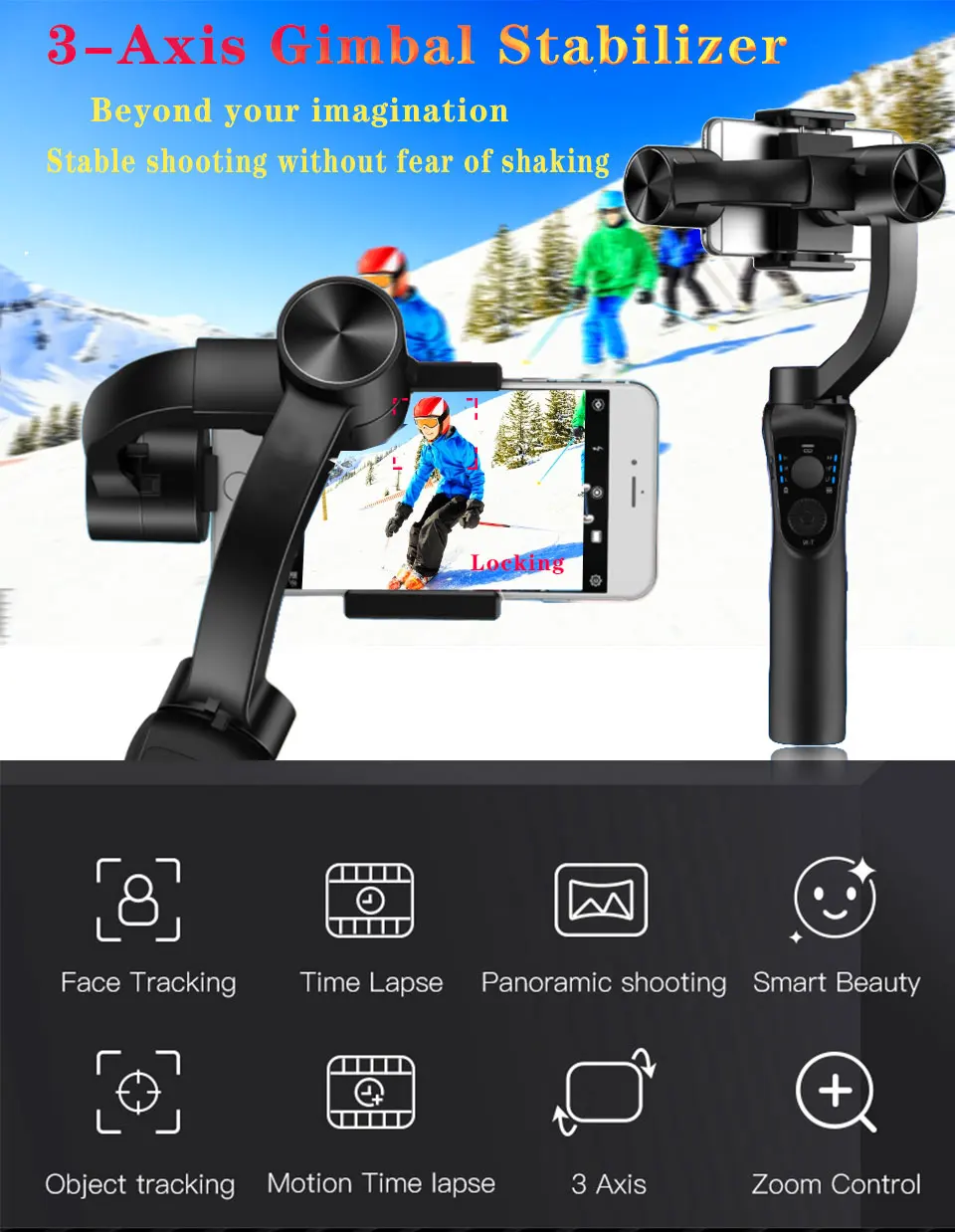 Orsda 3 оси ручной смартфон Gimbal сотовый стабилизатор держатель для телефона iPhone 11 Pro Plus samsung S9 S8 Gopro hero6 Экшн камера