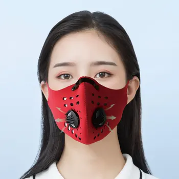 

Cycling Face Mask Filter Anit-fog Anit-pollution Breathable PM2.5 Activ Carbon Respirator Sports Bike Dust Mask