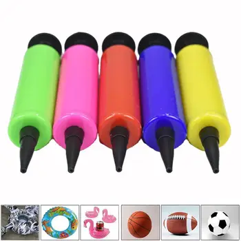 

Party Balloon pump balloon accessories hand push Mini Inflator Air Balloon Pump Portable Foil Decoration Tools Plastic Use