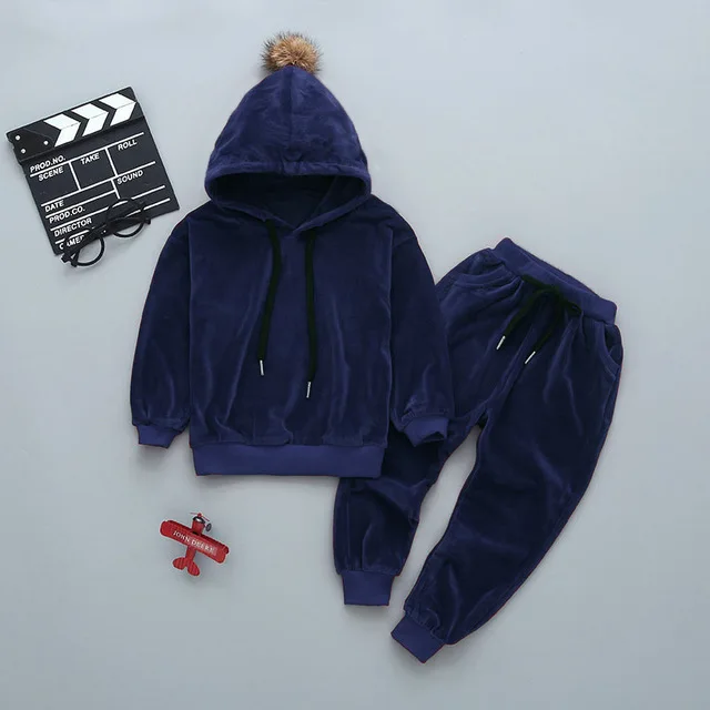 Blue Одежда для детей; Осень-зима г.; комплекты одежды для маленьких мальчиков; костюм Бэтмена; детская одежда для девочек; комплект одежды из 2 От 6 до 8 лет - Цвет: Blue