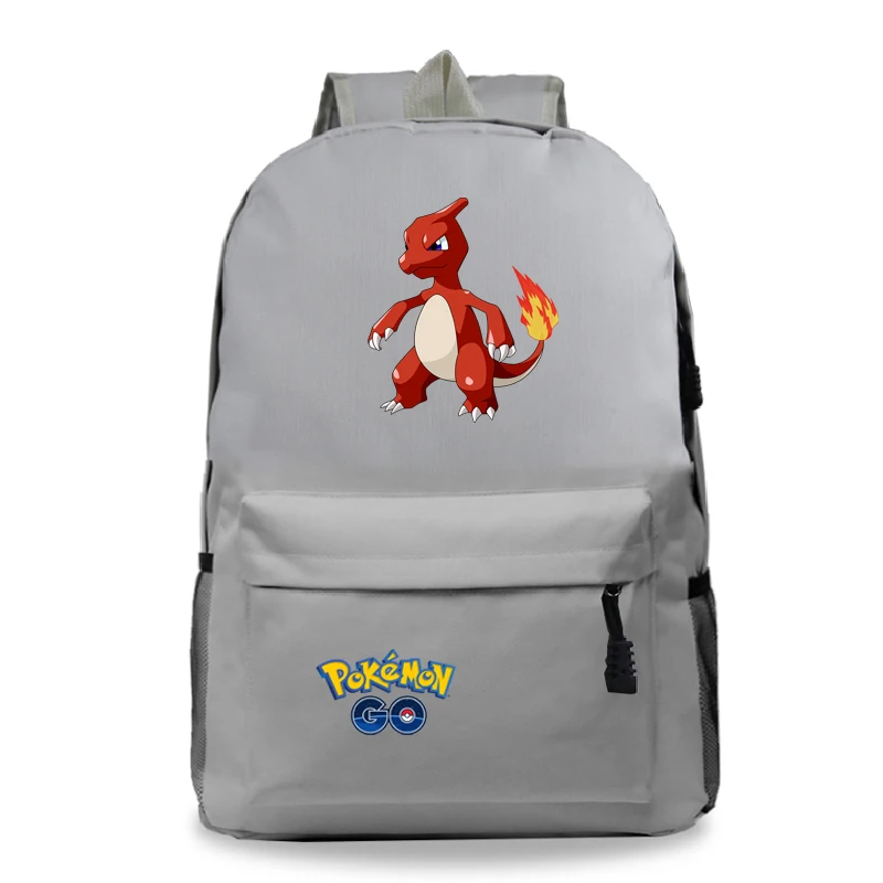 6 Аниме Рюкзак Pokemon карманные монстры холщовый рюкзак для женщин мужчин Покемон школьные рюкзаки Mochila - Цвет: 6