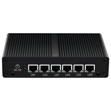 Межсетевой маршрутизатор Intel Celeron 2955U Pfsense Mini PC 6 LAN Intel i211AT Gigabit Ethernet 4 * USB HDMI Wi-Fi 4G LTE SIM
