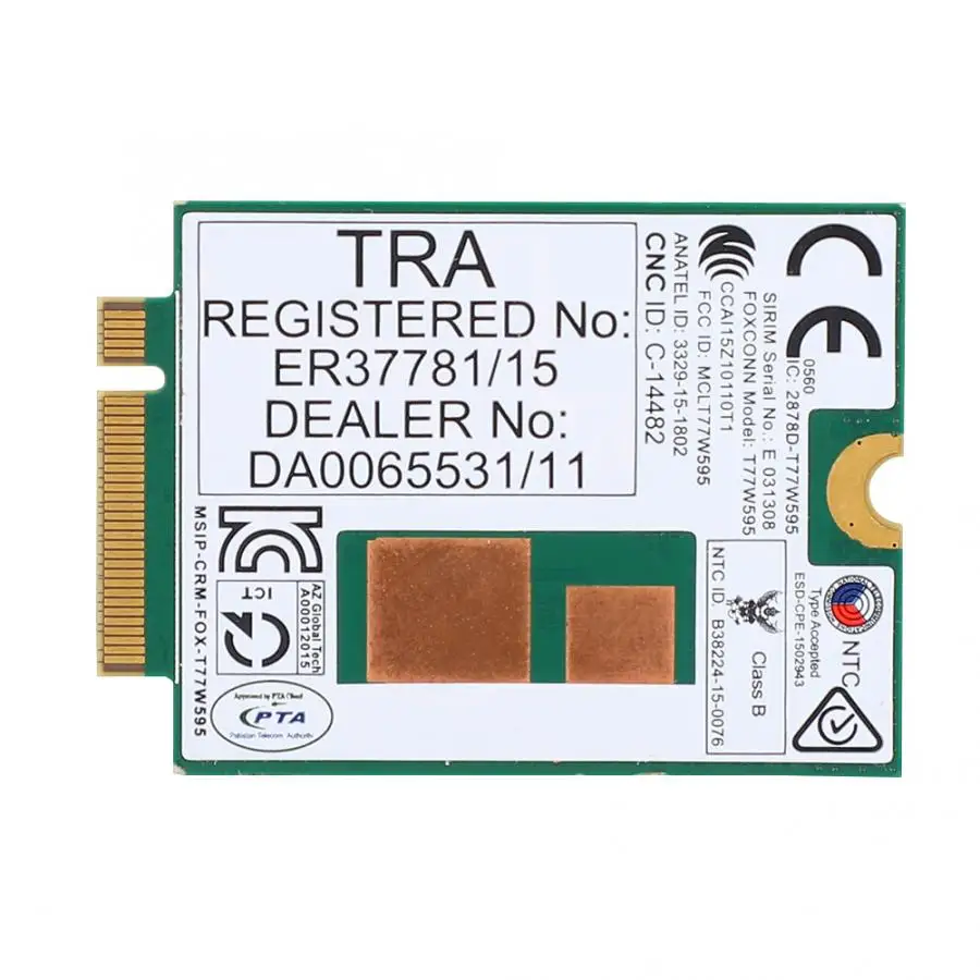T77W595 4G модуль LT4120 796928 001 аккумулятор большой емкости для hp Probook/EliteBook 820 840 850 G2 G3