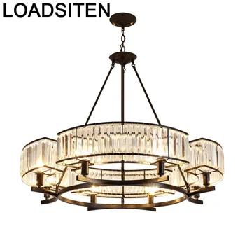 

Hang Light Nordic Crystal Pendant Lustre E Pendente Para Sala De Jantar Deco Maison Luminaria Suspension Luminaire Hanging Lamp