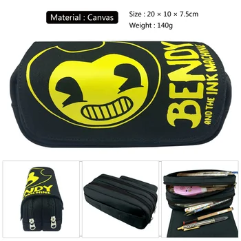 

Bendy Totoro Fairy Tail Makeup Cosmetic Brush Travel Bag Case Pen Pencil Pouch Purse Wallet