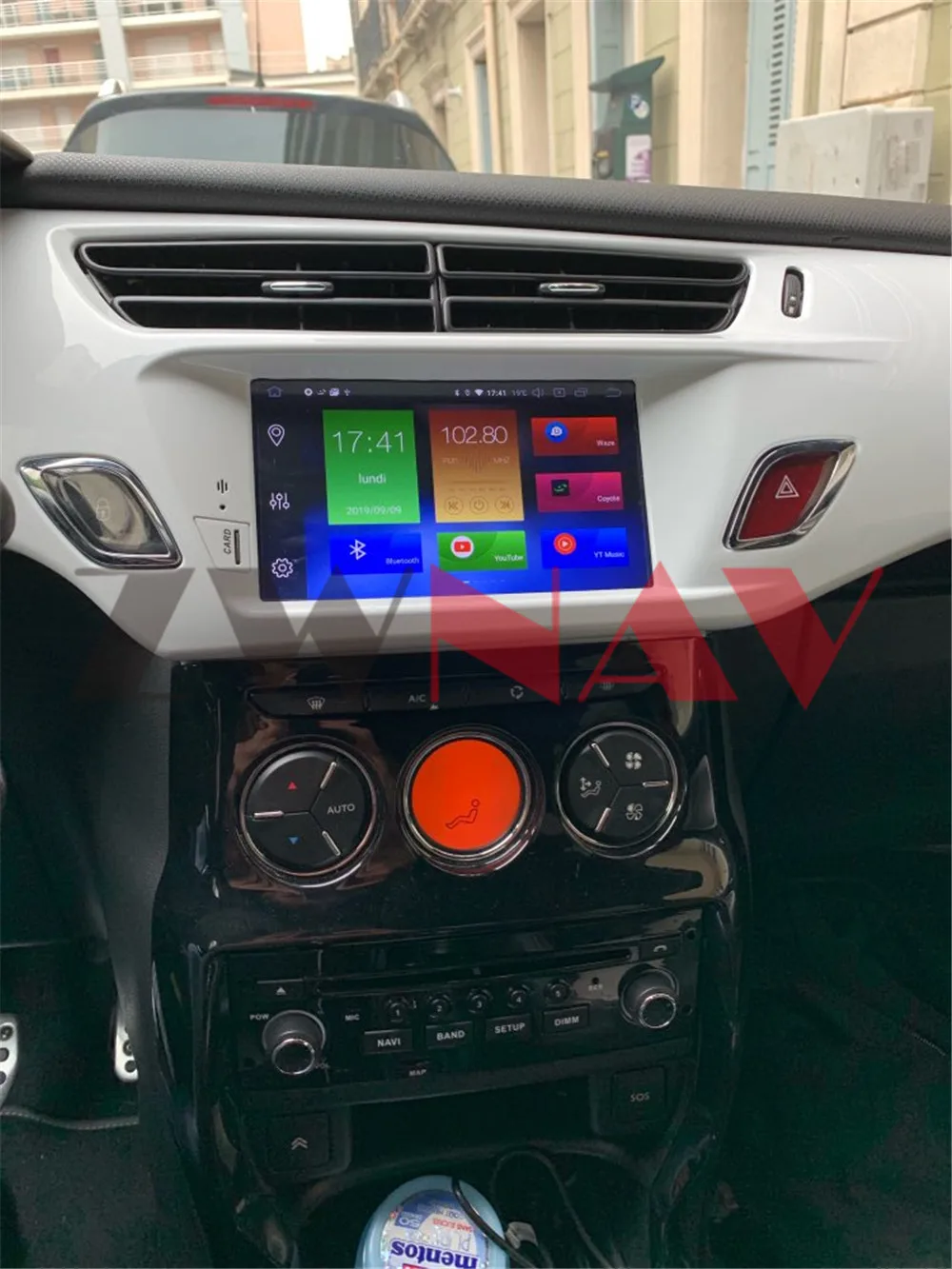 Sale Android 9 Car DVD Player For Citroen C3 DS3 2010+ GPS navigation auto multimedia player radio tape recorder stereo headunit IPS 4