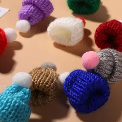 Mini jouet bricolage 200 pièces, pompons, chapeaux, petites casquettes, artisanat, décoration de noël 