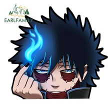 

EARLFAMILY 13cm x 12.3cm for My Hero Academia Car Stickers Graffiti Anime Decal Vinyl Caravan Motorcycle Trunk Windows Decals