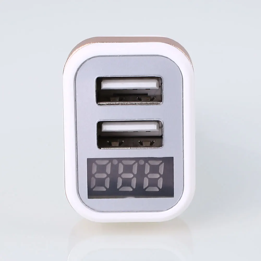 2.1A автомобильное зарядное устройство портативные автомобили Dual USB для Htc Прямая поставка