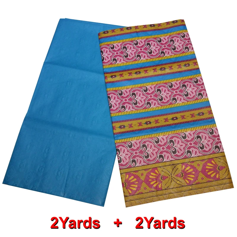 Вышитые принты Анкара вощеная ткань с Африканским узором Дизайн полиэстер Java восковые материалы Африканское парчовое полотно 4 ярдов